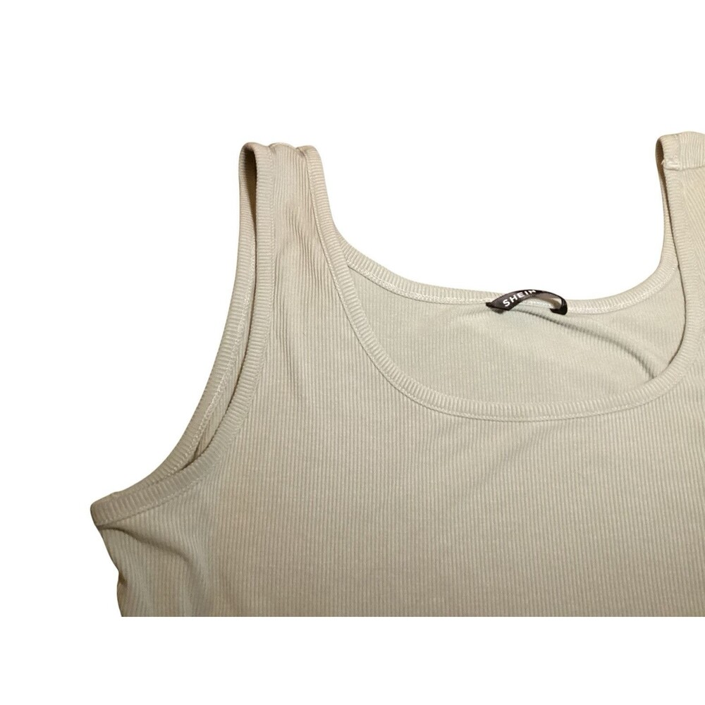 SHEIN Ribbed Mint Women’s Crop Tank Top Size XL (US 12-14) - Picture 3 of 5